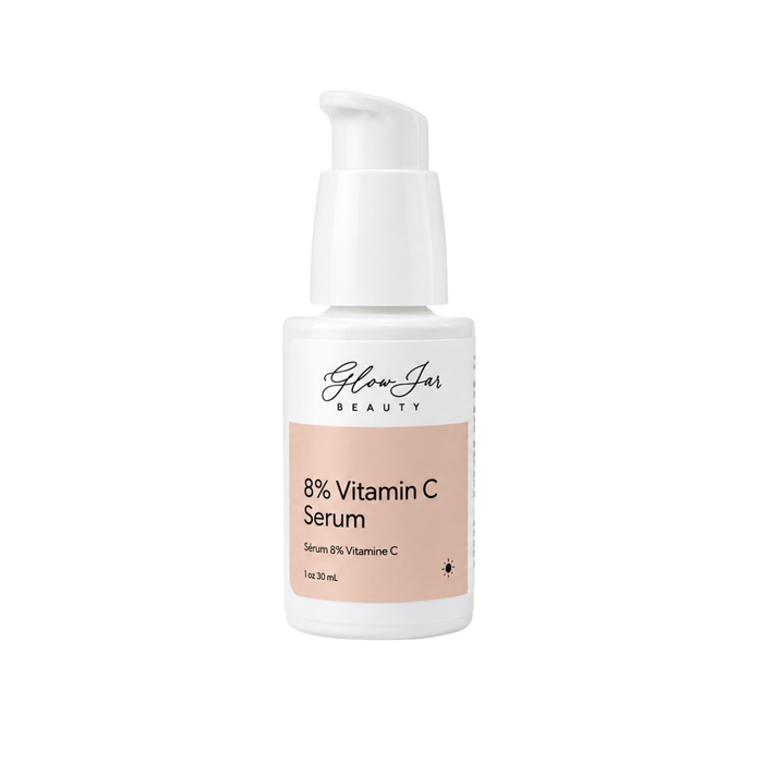 Glow Jar Beauty 8% AM Vitamin C Serum