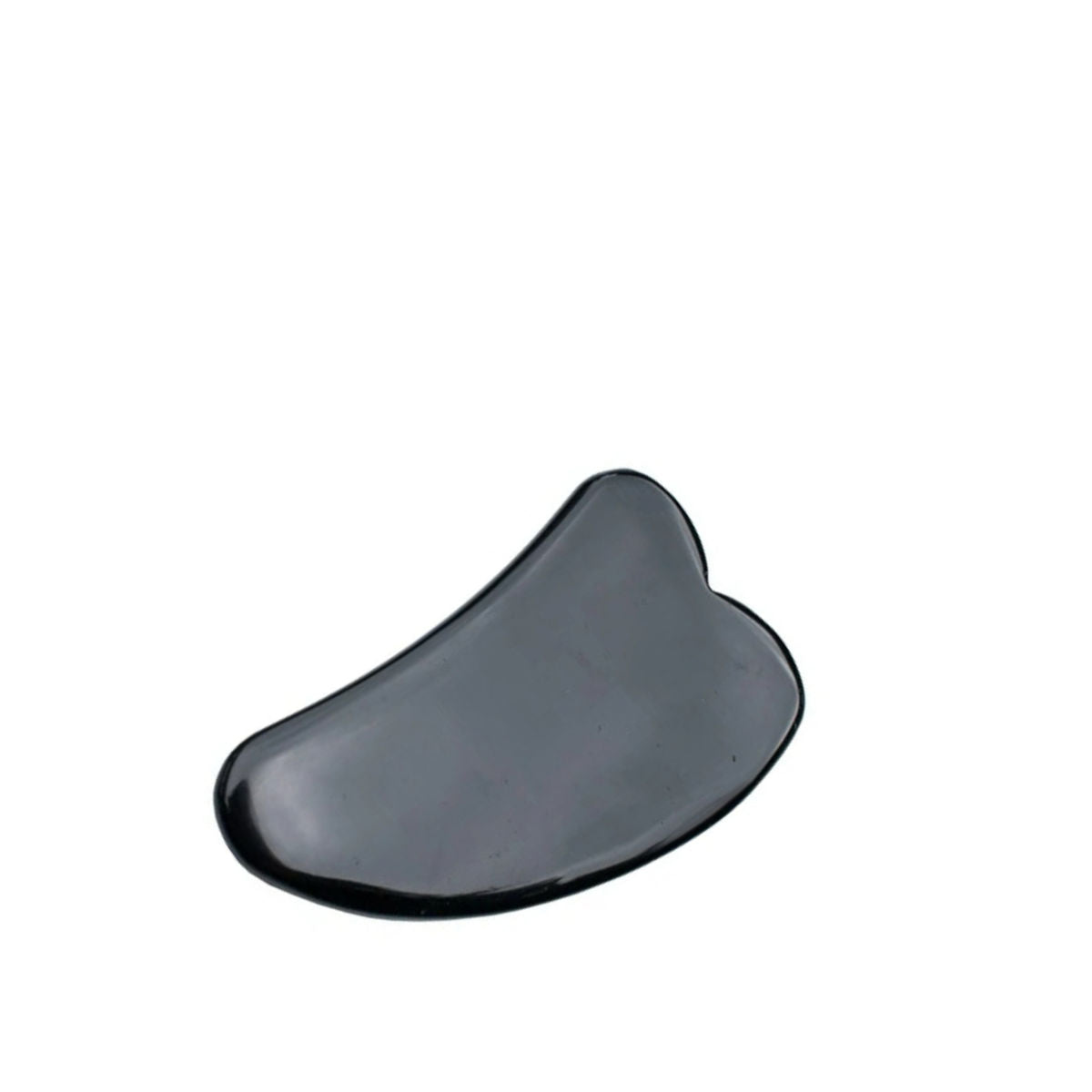 Green Kiss Black Obsidian Gua Sha Facial Stone - The Green Kiss