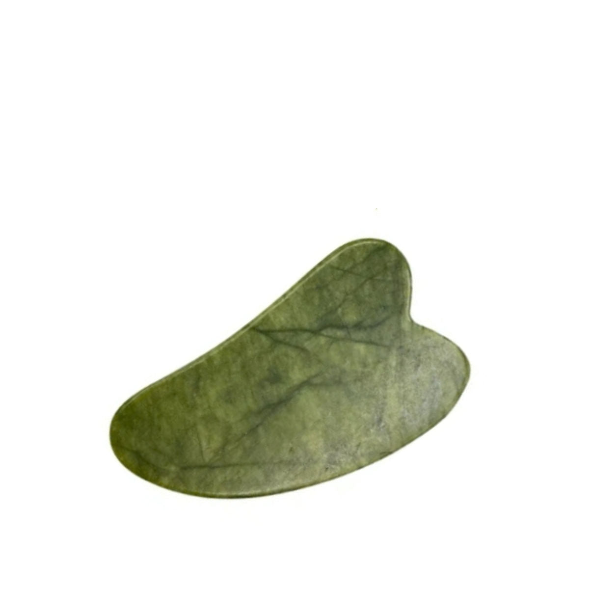Green Kiss Jade Gua Sha Facial Stone - The Green Kiss