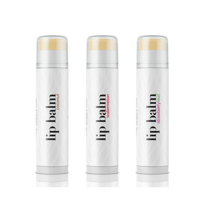 Green Kiss Lip Balm Trio - Summer Set
