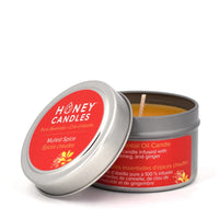 Honey Candles Beeswax Tin Candle - Mulled Spice