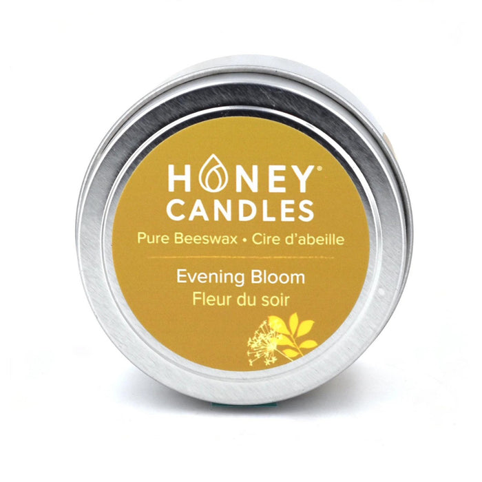 Honey Candles Beeswax Tin Candle - Evening Bloom