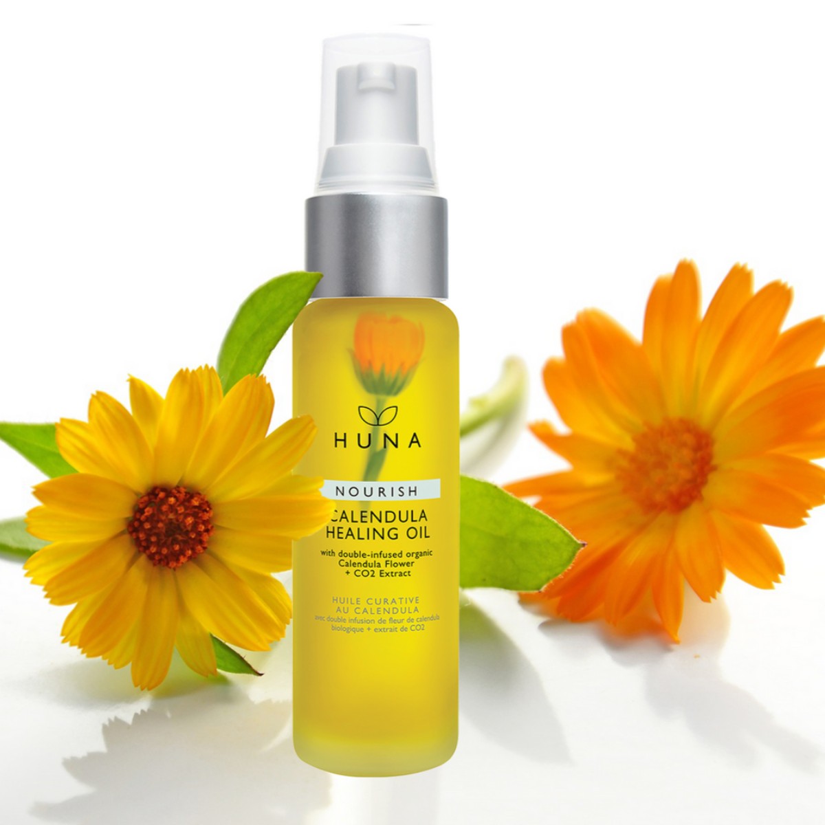 Huna Nourish Calendula Healing Oil