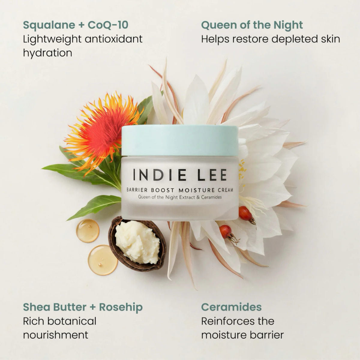 Indie Lee Barrier Boost Moisture Cream - The Green Kiss