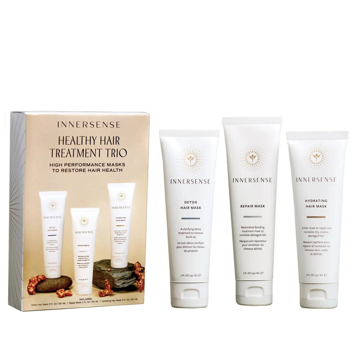 Innersense Organic Beauty Healthy Hair Treatment Trio