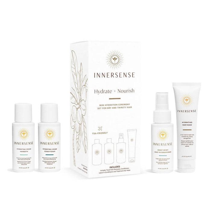 Innersense Organic Beauty Hydrate + Nourish Holiday Travel Set