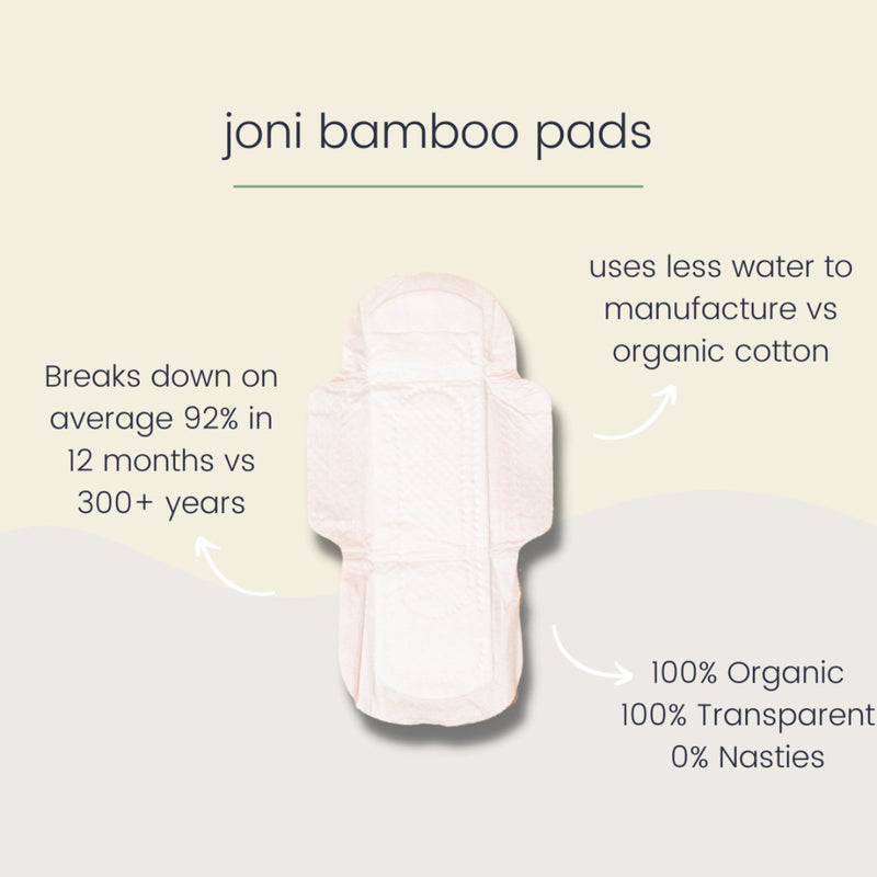 Joni Organic Bamboo Super Pads