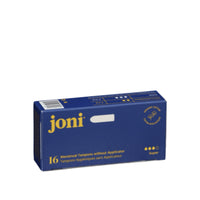 Joni Organic Cotton Super Tampons - 16 Pack