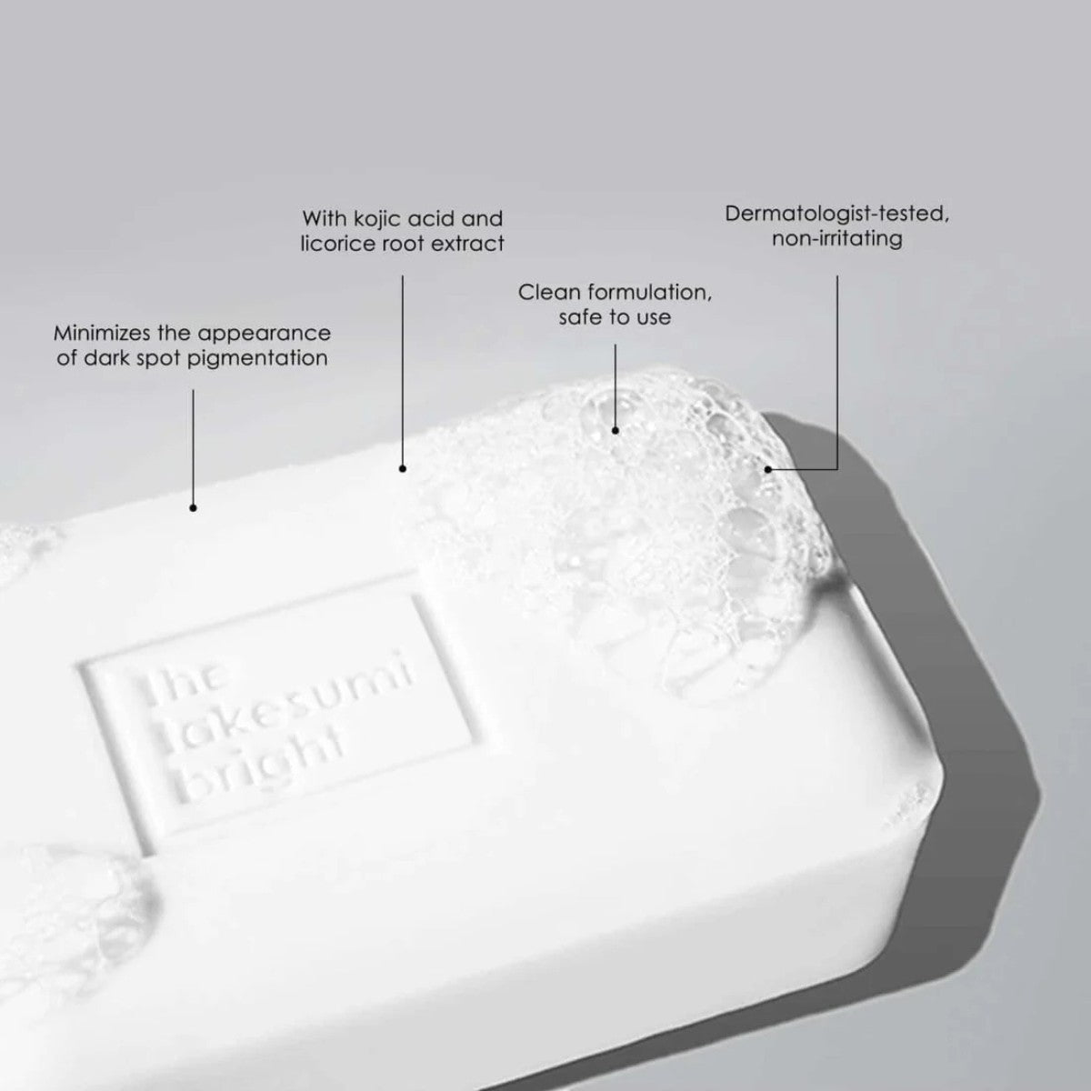 Kaia Naturals Takesumi Bright Kojic Acid Brightening Body Bar