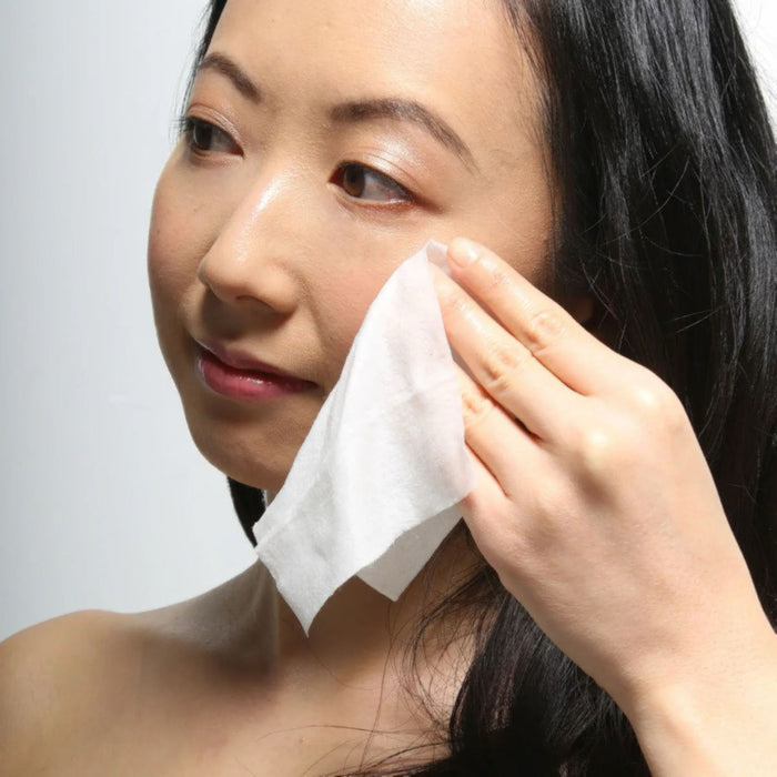 Kaia Naturals The Vitamin Cleanse Bamboo Facial Cleansing Cloths - 20 Singles - The Green Kiss