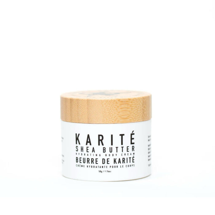Karité Shea Butter Hydrating Body Cream - 50g Travel Size - The Green Kiss