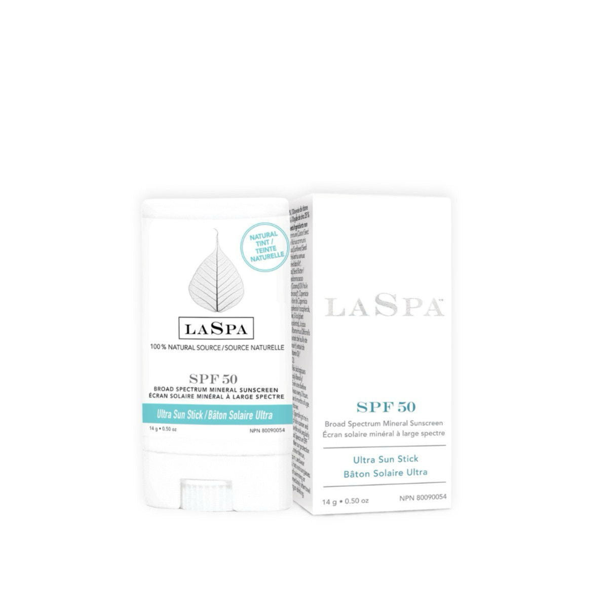 LASPA Tinted SPF50 Ultra Sunscreen Stick - The Green Kiss