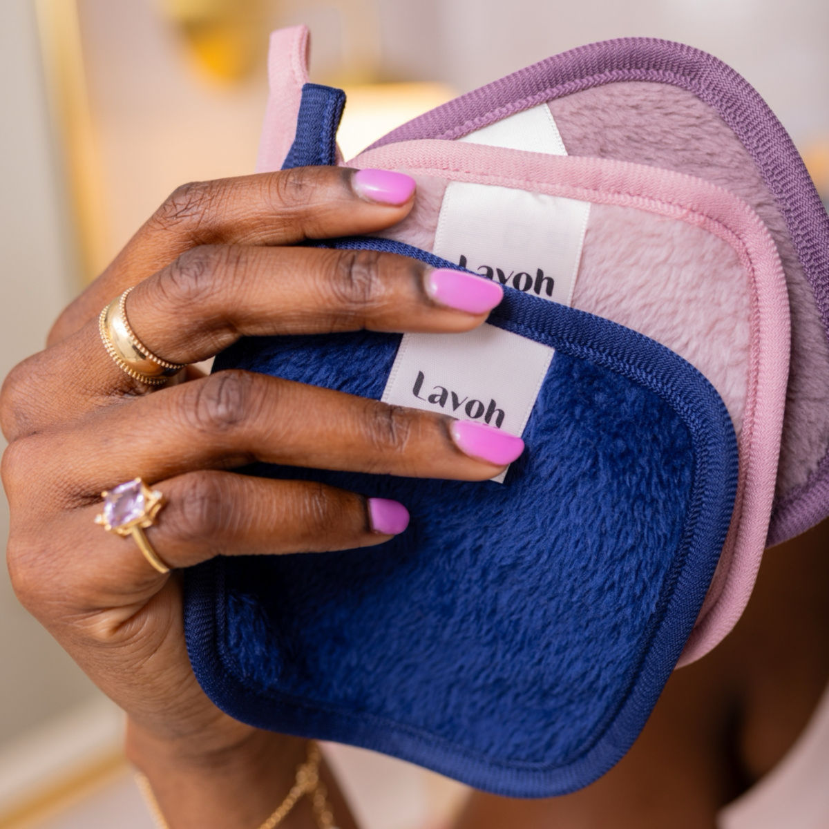 Lavoh Reusable Makeup Remover Cloth - Mini Assorted Set