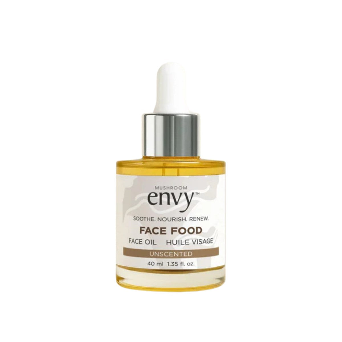 Mushroom Envy Organic Face Food Calming Facial Oil - Unscented