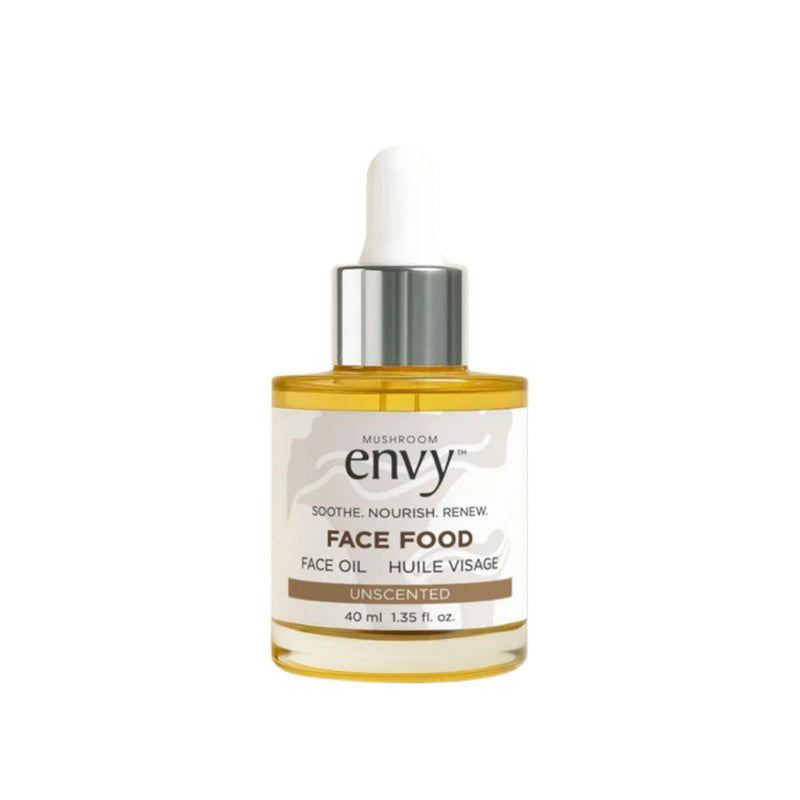 Mushroom Envy Organic Face Food Calming Facial Oil - Unscented