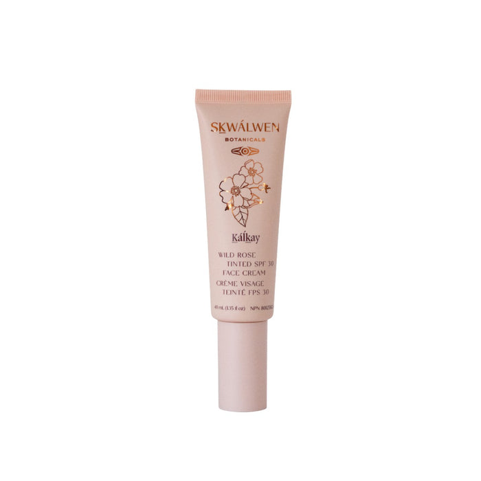 Skwalwen Botanicals Kalkáy Wild Rose Tinted SPF 30 Face Cream