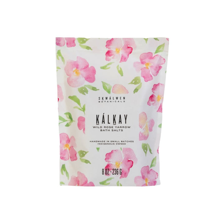 Skwalwen Botanicals Kalkáy Wild Rose & Yarrow Bath Salts