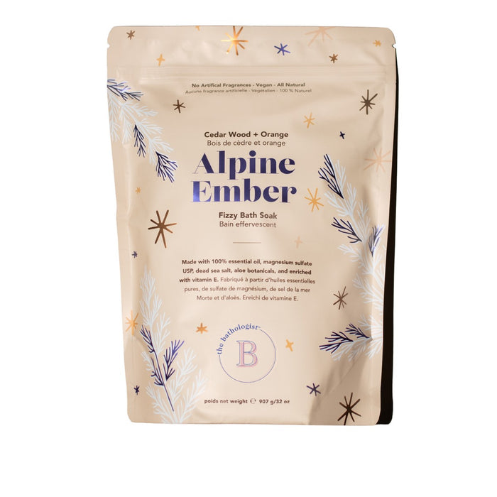The Bathologist Fizzy Bath Soak - Alpine Ember