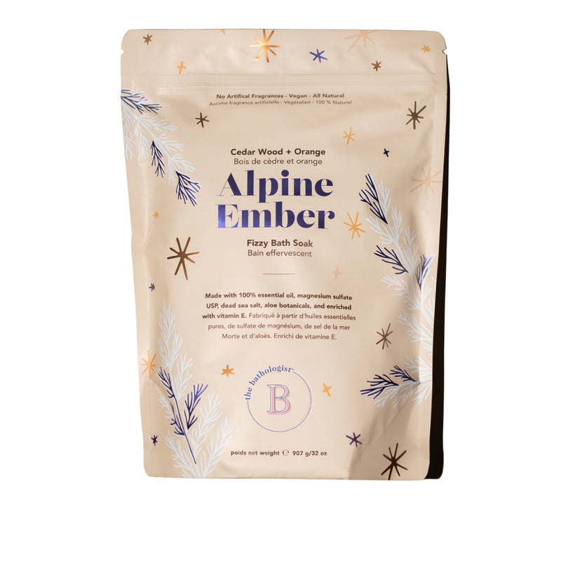 The Bathologist Fizzy Bath Soak - Alpine Ember
