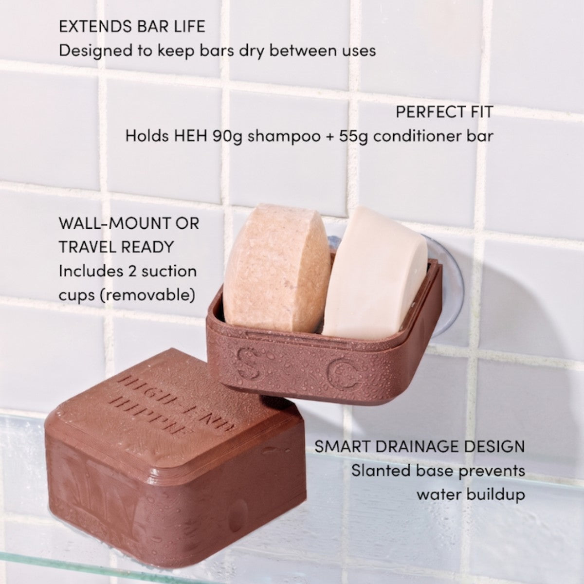 The High-End Hippie 2-in-1 Shower & Travel Case
