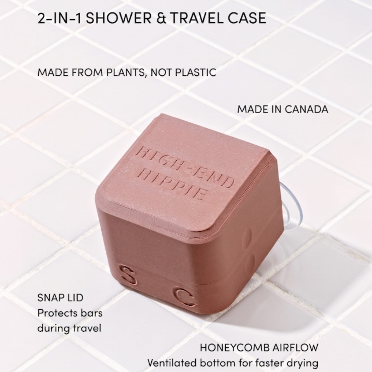 The High-End Hippie 2-in-1 Shower & Travel Case