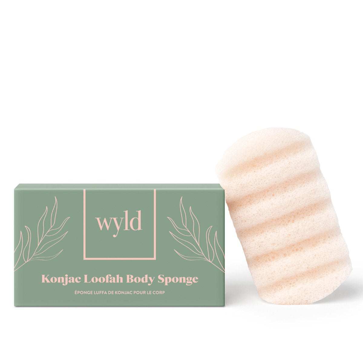 Wyld Konjac Loofah Body Sponge