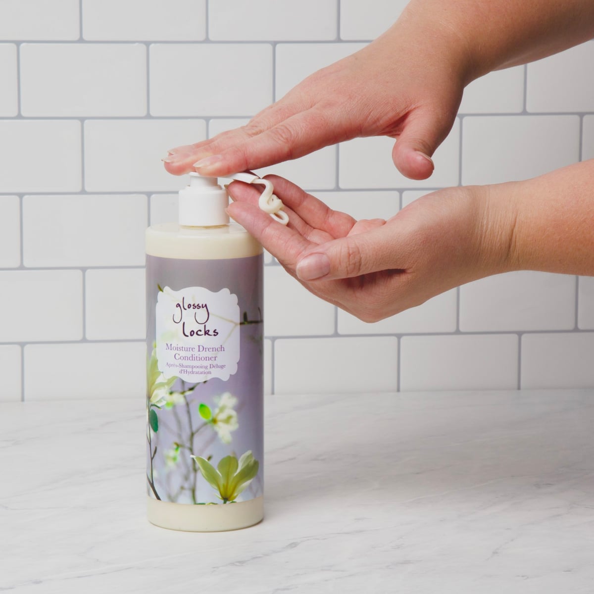 100 Percent Pure Glossy Locks Moisture Drench Conditioner
