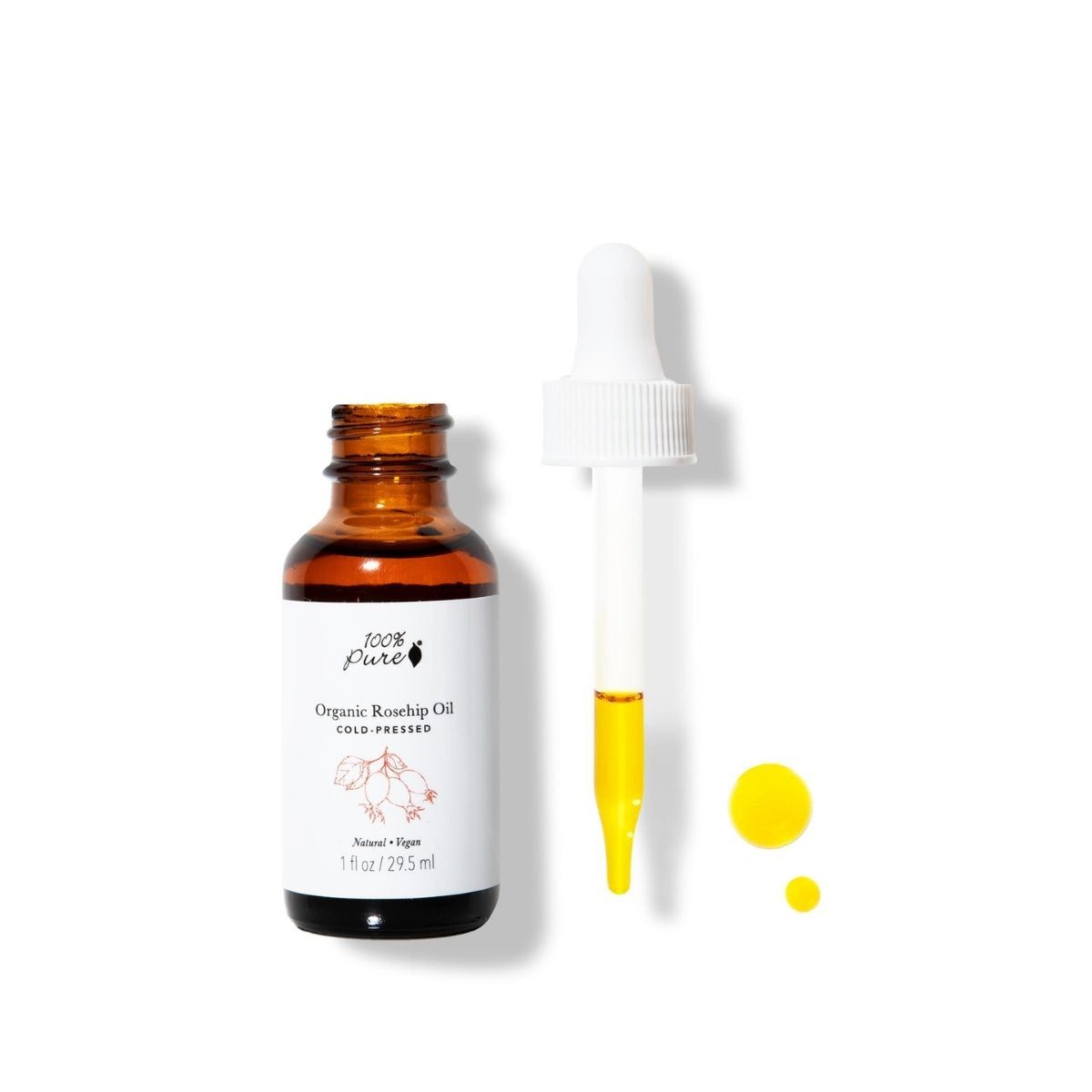 100 Percent Pure Organic Rosehip Oil