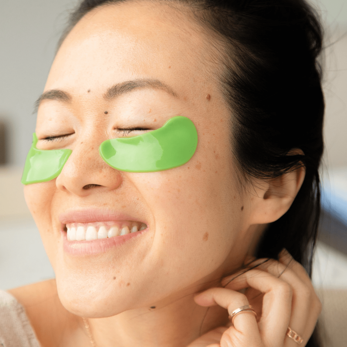100 Percent Pure Bright Eyes Mask 5 Pack - The Green Kiss