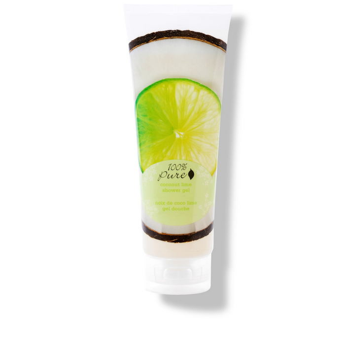100 Percent Pure Coconut Lime Shower Gel - 8oz