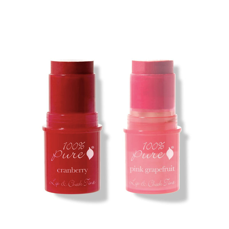 100 Percent Pure Fruit Pigmented Lip and Cheek Tint - The Green Kiss