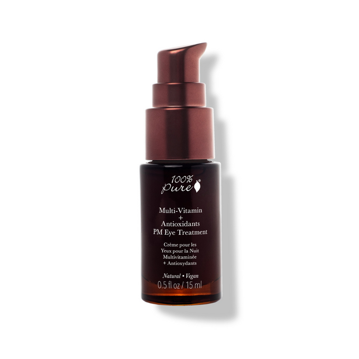 100 Percent Pure Multi-Vitamin + Antioxidants PM Eye Treatment