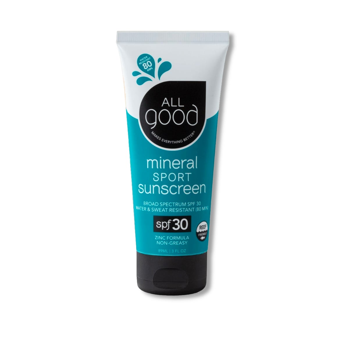 All Good SPF 30 Mineral Sport Water Resistant Sunscreen