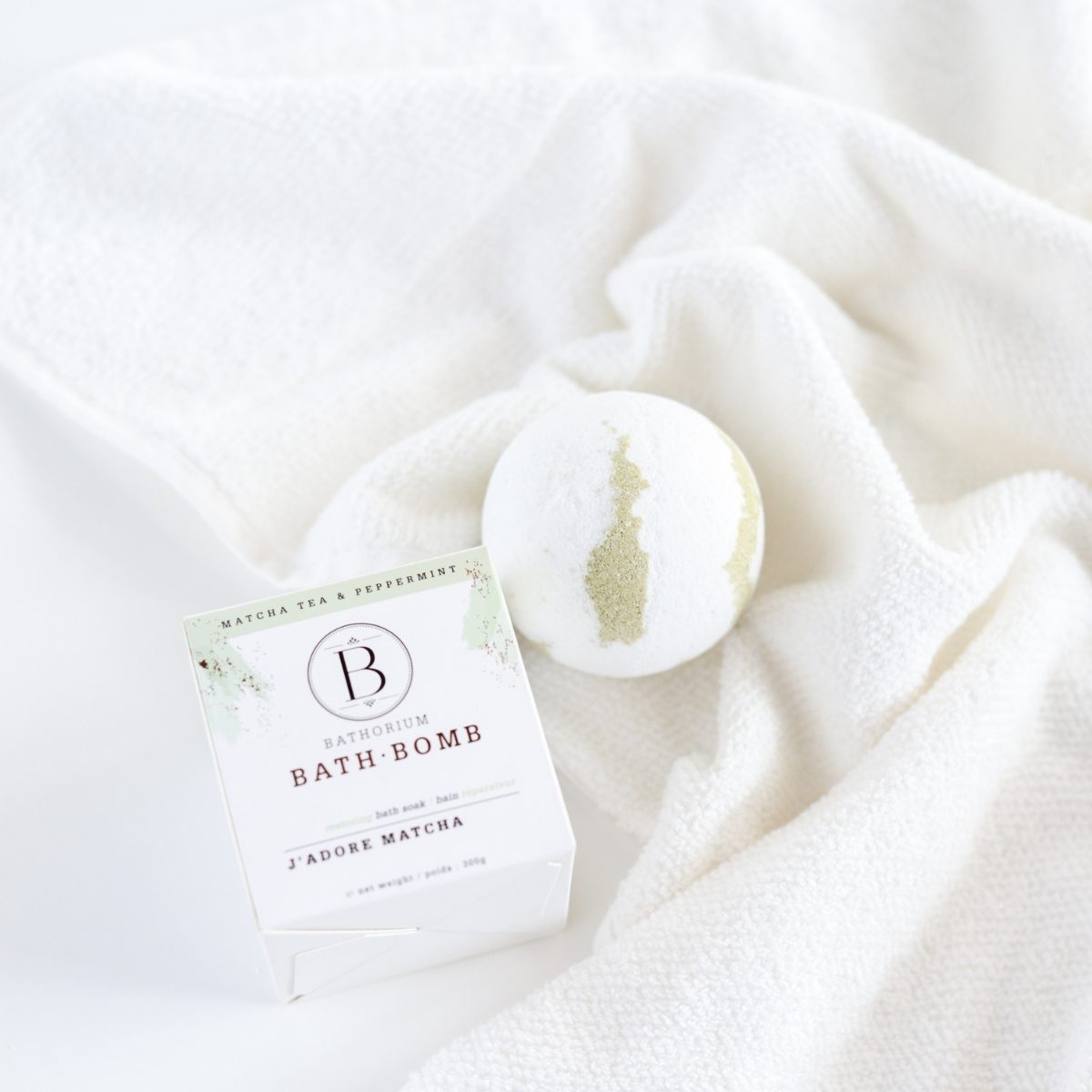 Bathorium Bath Bomb - J'adore Matcha