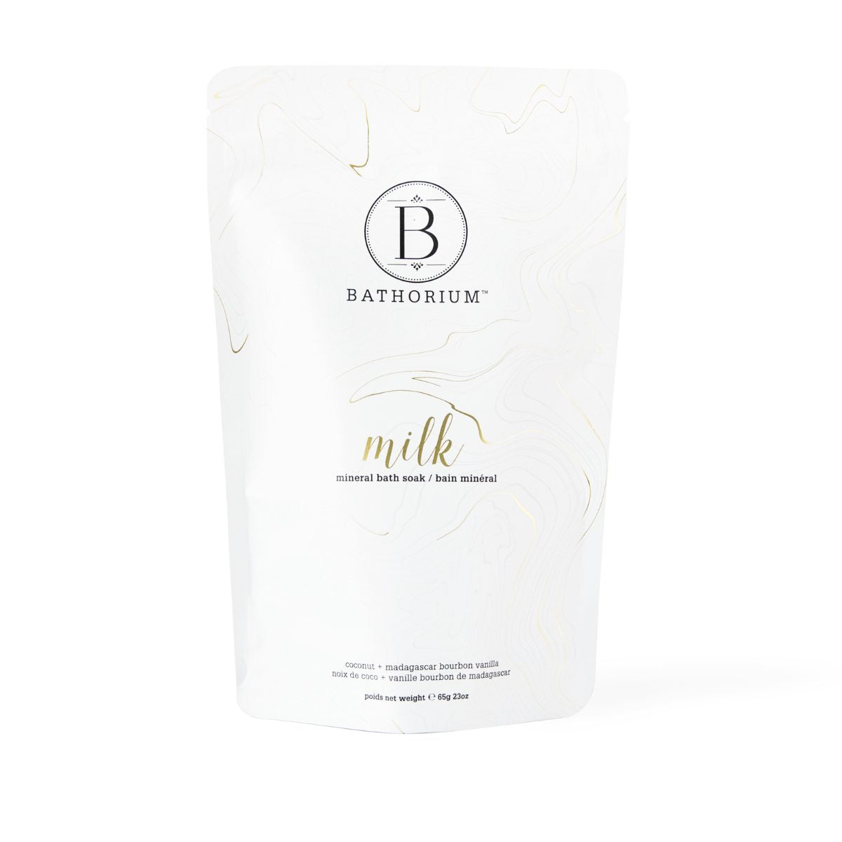 Bathorium Milk Mineral Bath Soak - Coconut & Vanilla 650g