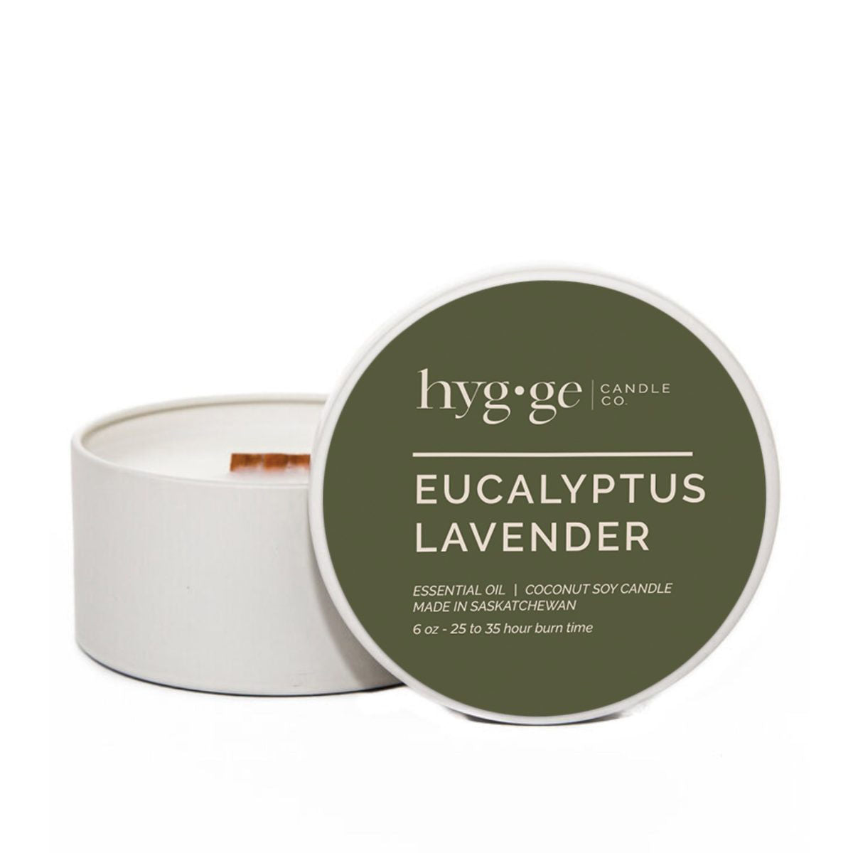 Hygge Candle in Eucalyptus Lavender - 6oz
