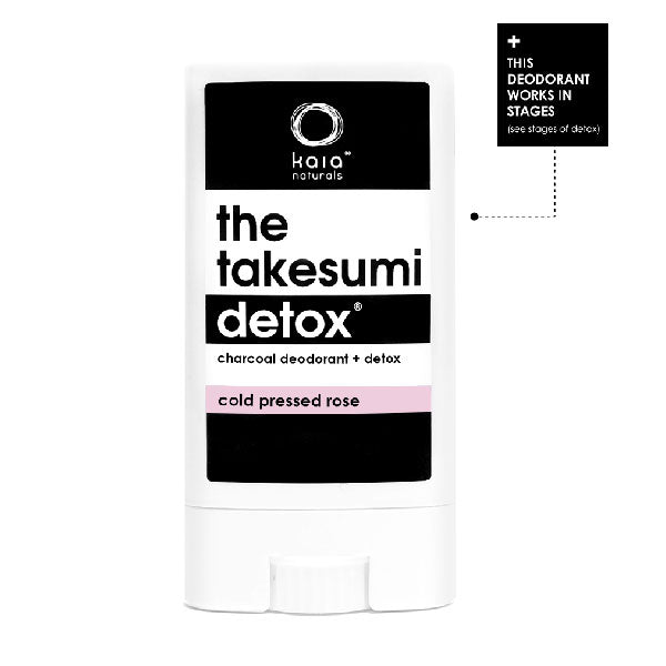 Kaia Naturals Takesumi Detox Cold-Pressed Rose Travel Size