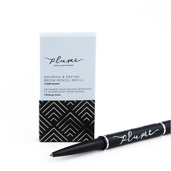 Plume Nourish & Define Brow Pencil Refill - 2 Pack - The Green Kiss