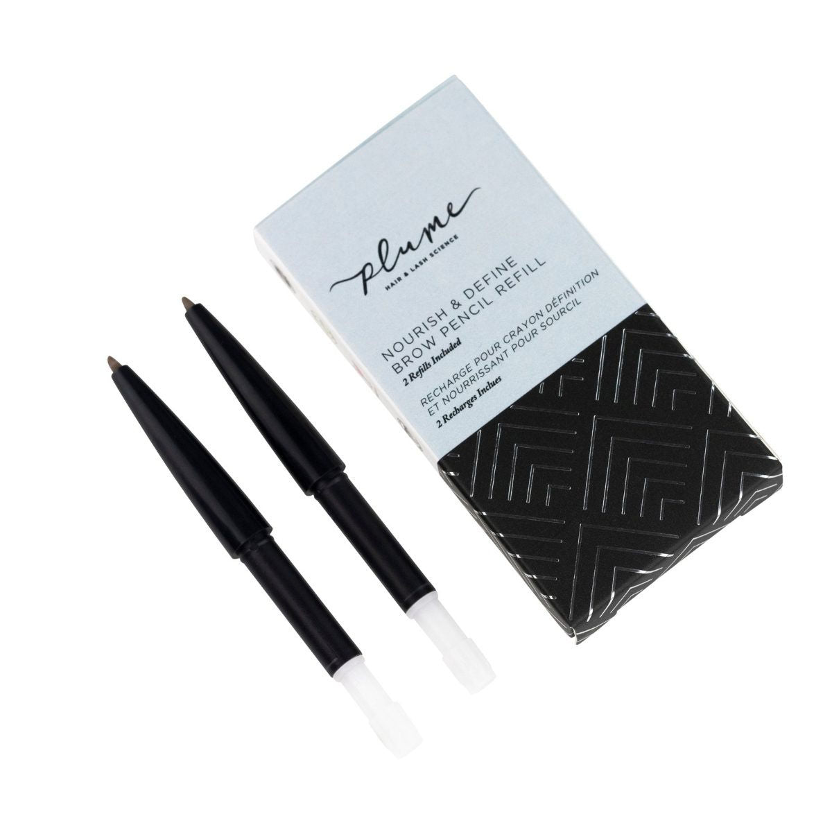 Plume Nourish & Define Brow Pencil Refill - 2 Pack