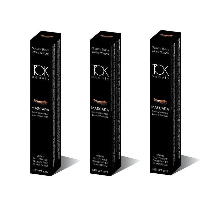 TOK Beauty Limited Edition Black Mascara 3 Pack