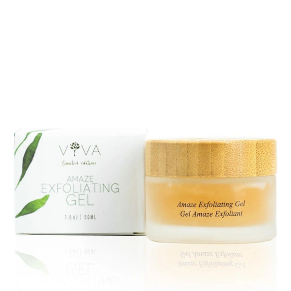 Viva Organics Amaze Exfoliating Gel Natural Facial Exfoliating Gel