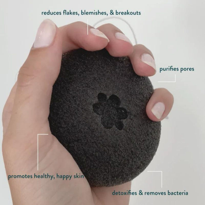 Wyld Konjac Sponge - Bamboo Charcoal