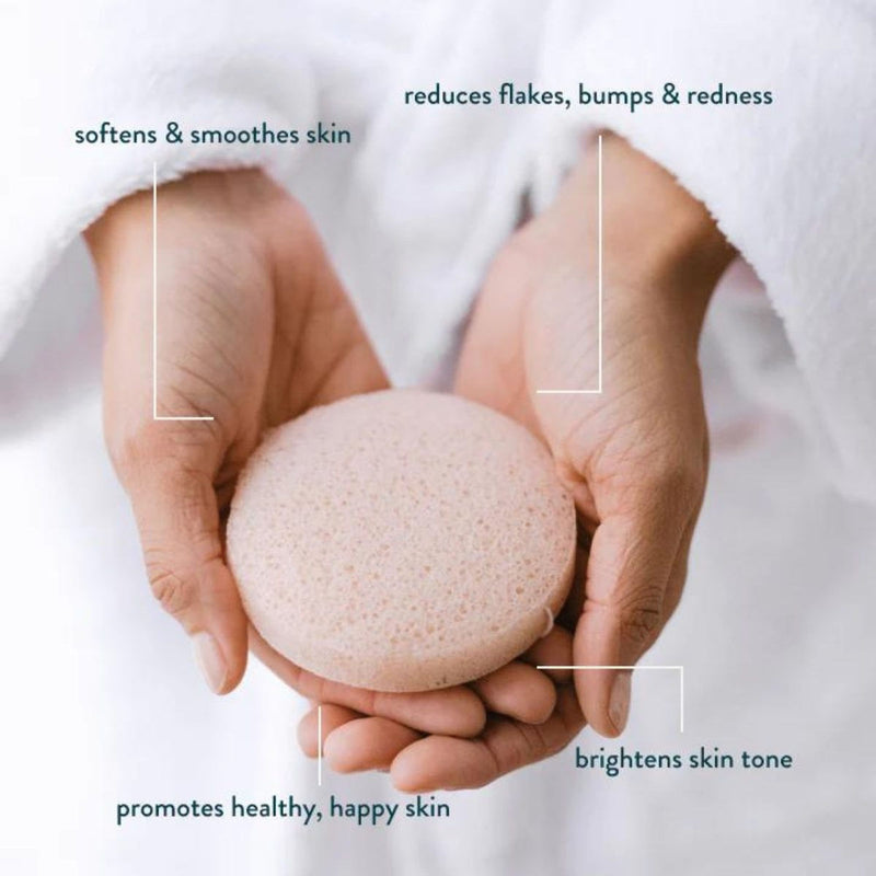 Wyld Konjac Sponge - French Pink Clay