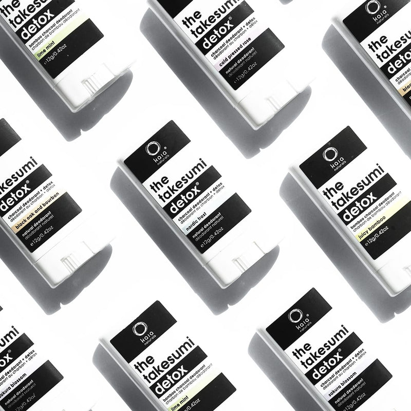 Kaia Naturals Takesumi Charcoal Deodorant Discovery Set