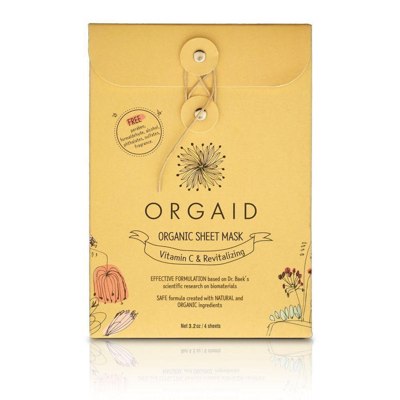 Orgaid Vitamin C Revitalizing Organic Sheet Mask